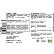 Healthy Teeth and Gums Pill Bottle  by Terry Naturally Animal Health