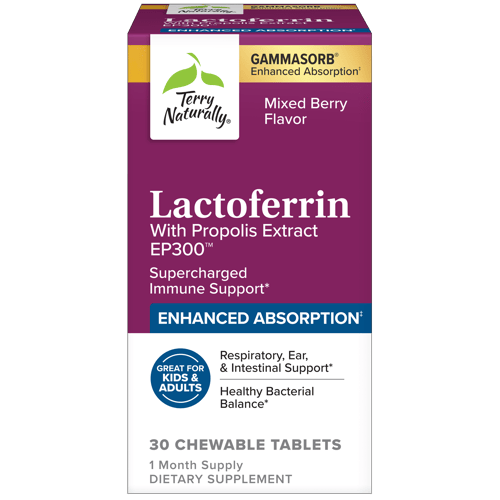box of Lactoferrin With Propolis by Terry Naturally Vitamins 