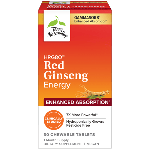 HRG80 Reg Ginseng Energy Chewable Box