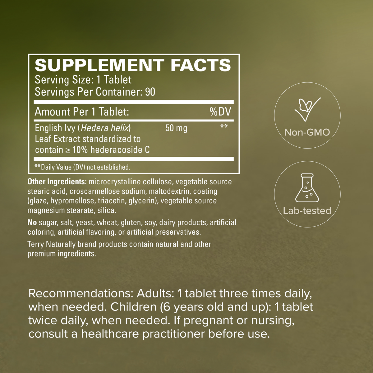 Bronchial Clear™ Ivy Leaf Extract