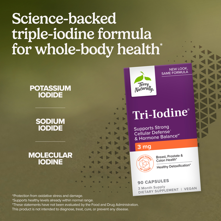 Tri-Iodine® 3mg – Terry Naturally Vitamins