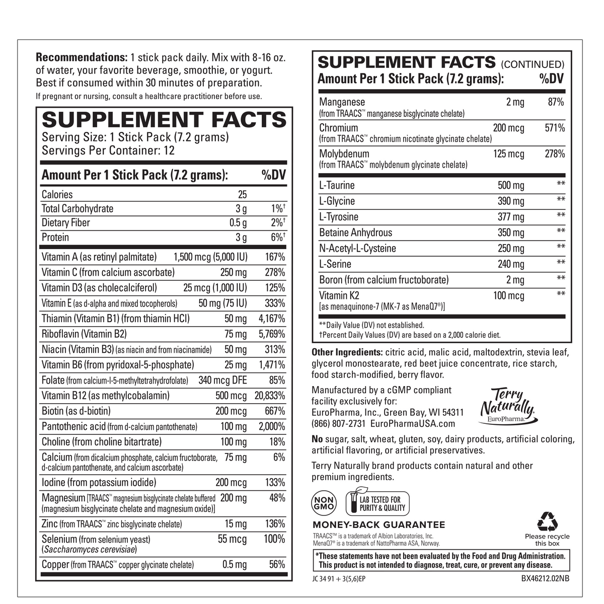 Fatigued to Fantastic!™ Energy Revitalization* (Stick Packs)