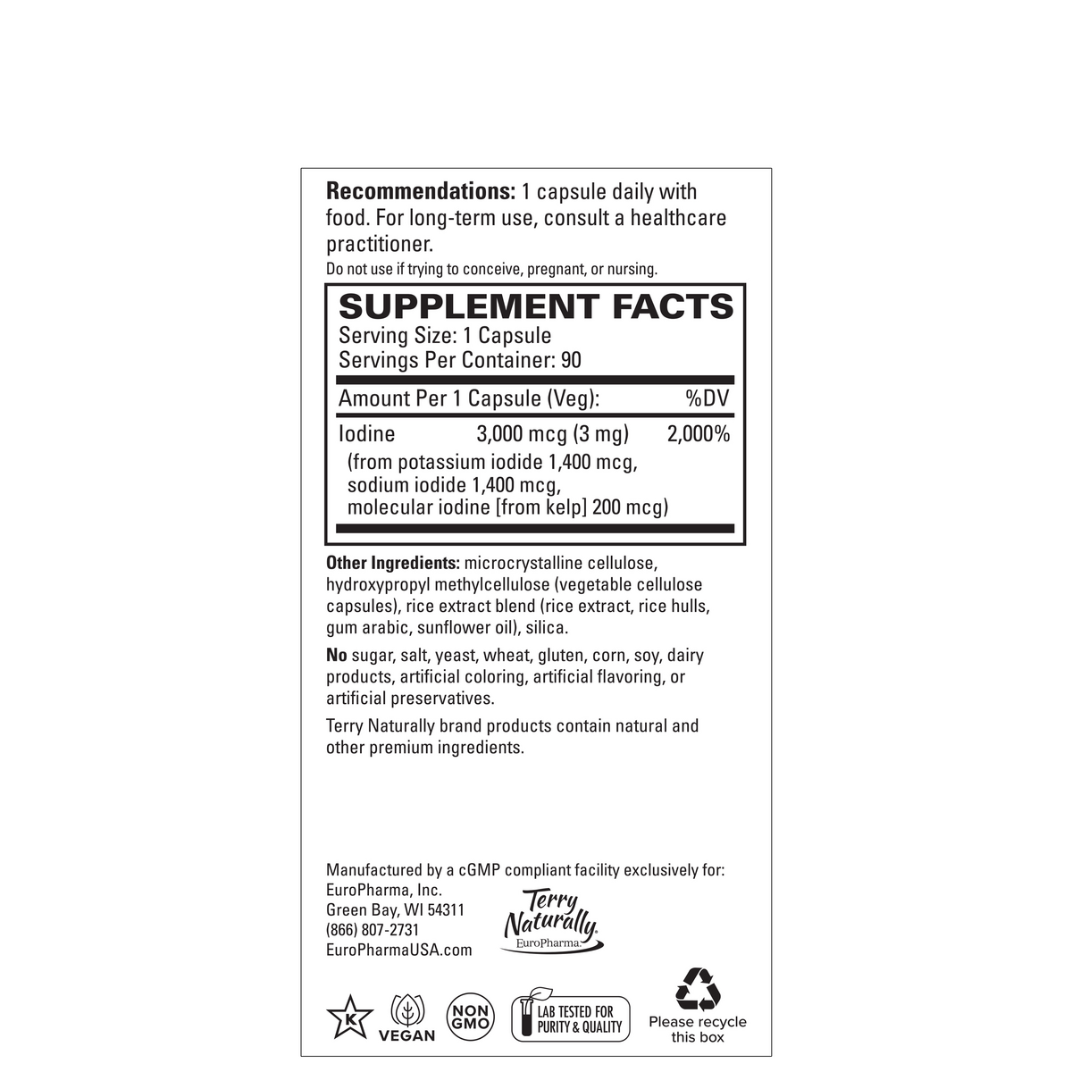 Tri-Iodine® 3 mg