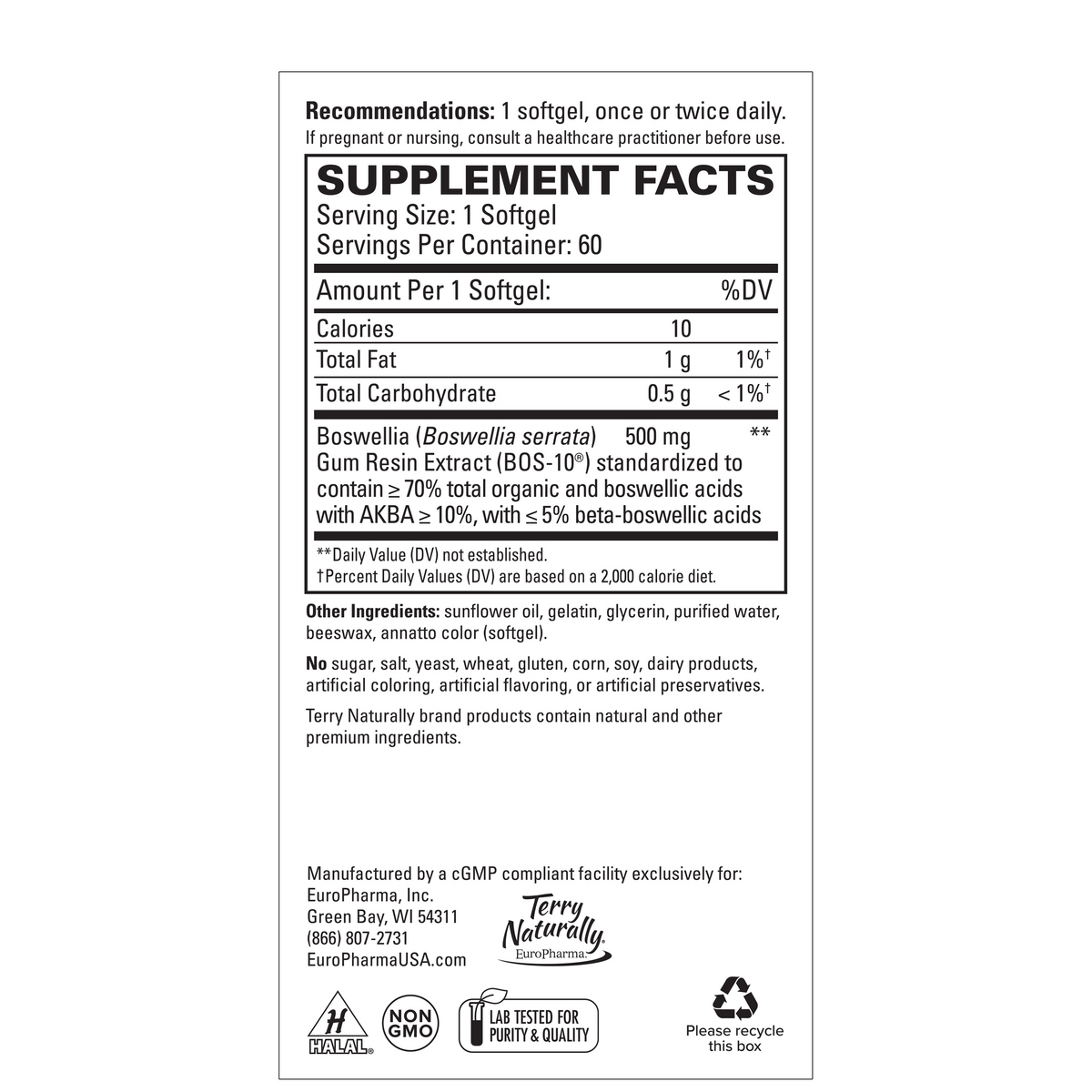 BosMed® 500 Extra Strength