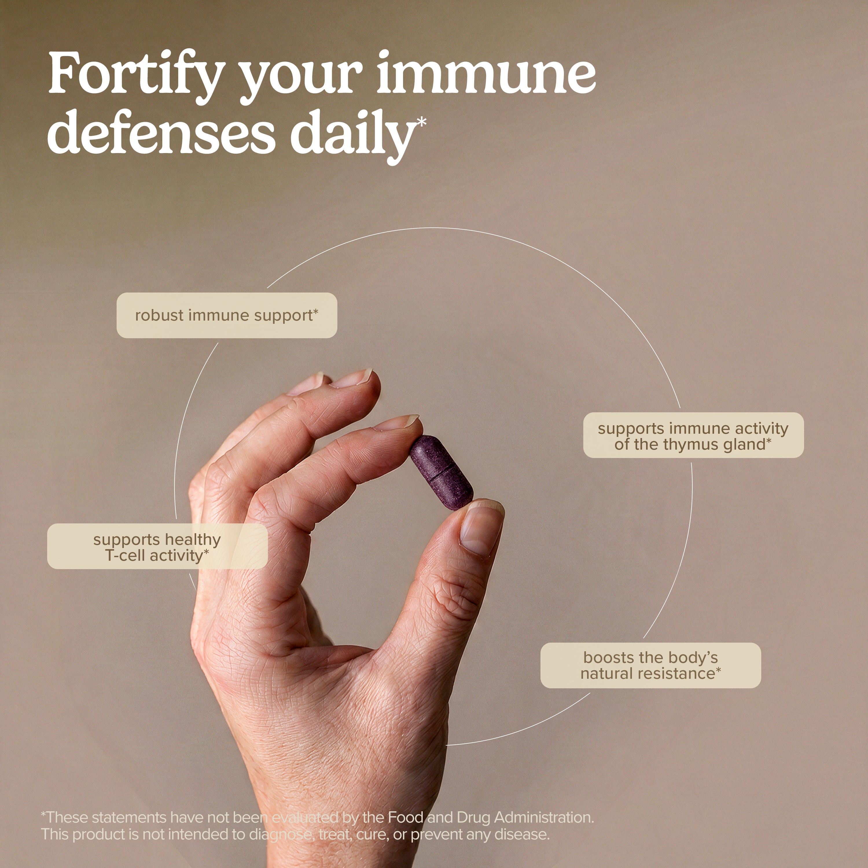 Fortify your immune defenses daily*