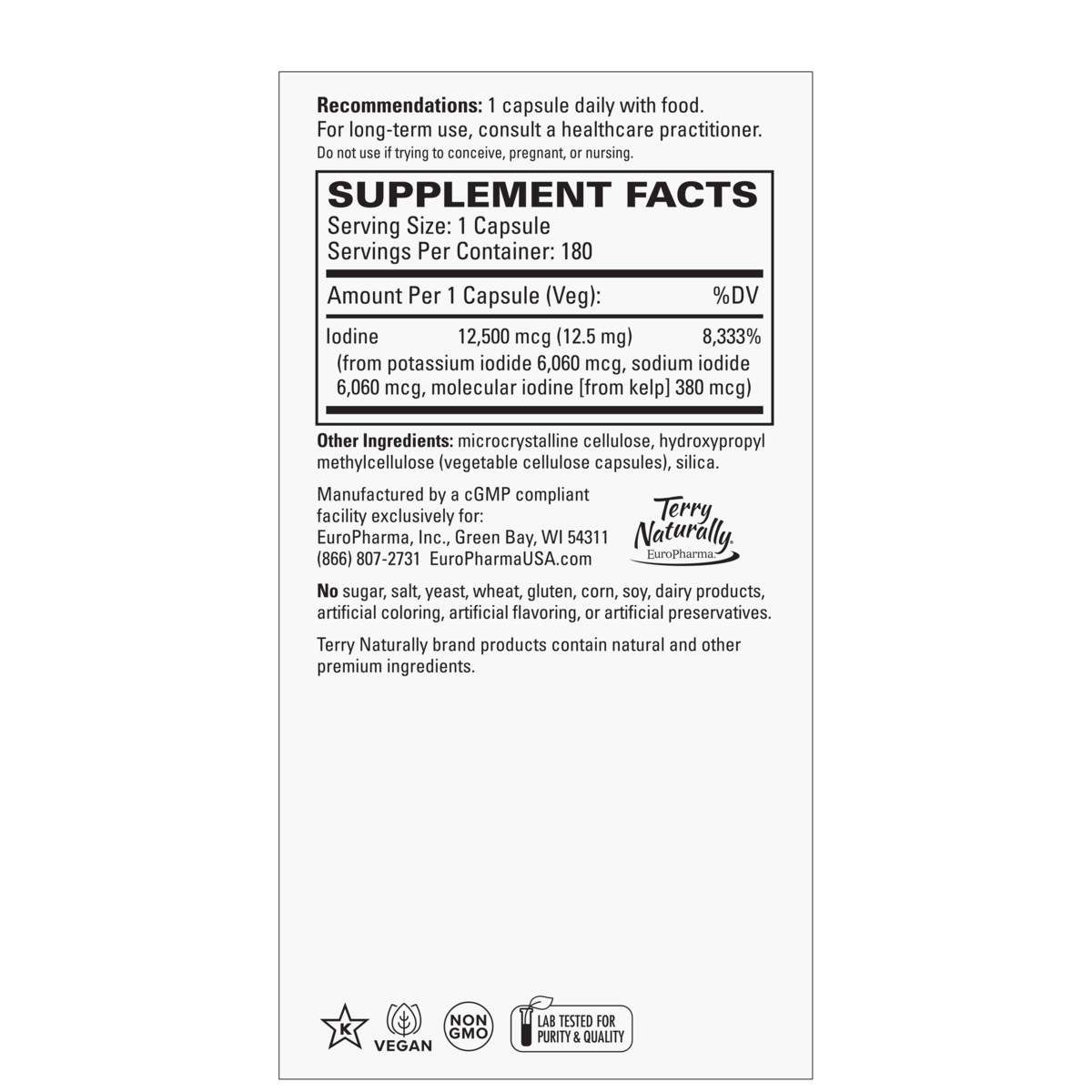 Tri-Iodine® 12.5 mg