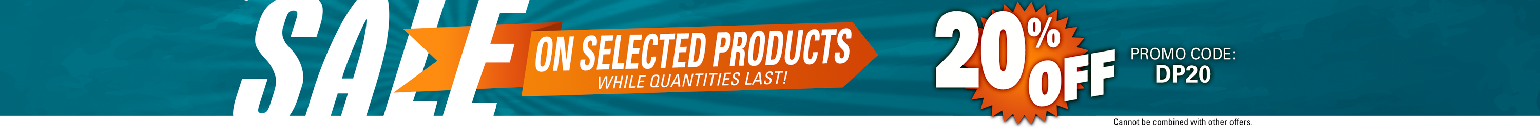 20% Off Select Products