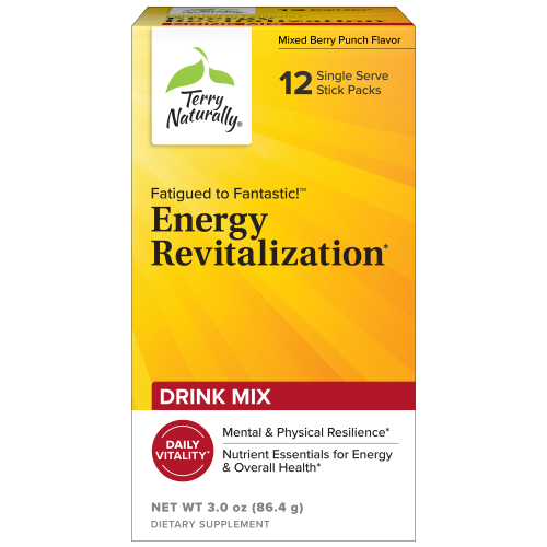 Fatigued to Fantastic Energy Revitalization Drink Mix Stick Packs Package Fatigued to Fantastic Energy Revitalization Drink Mix Stick Packs Package