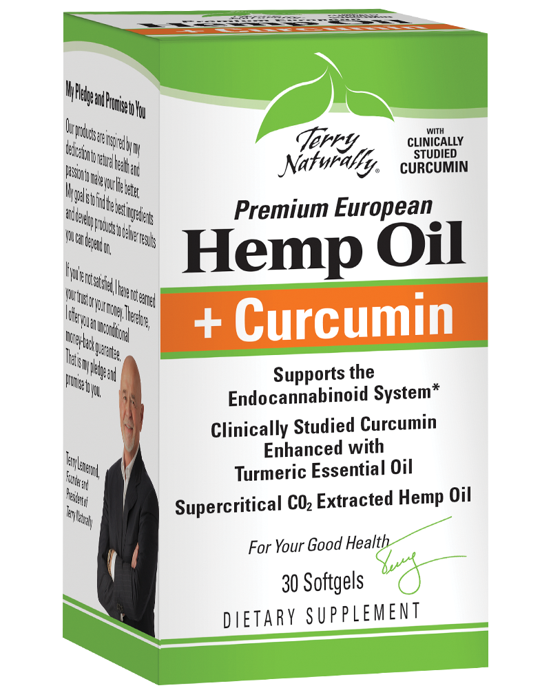 Hemp Oil + Curcumin