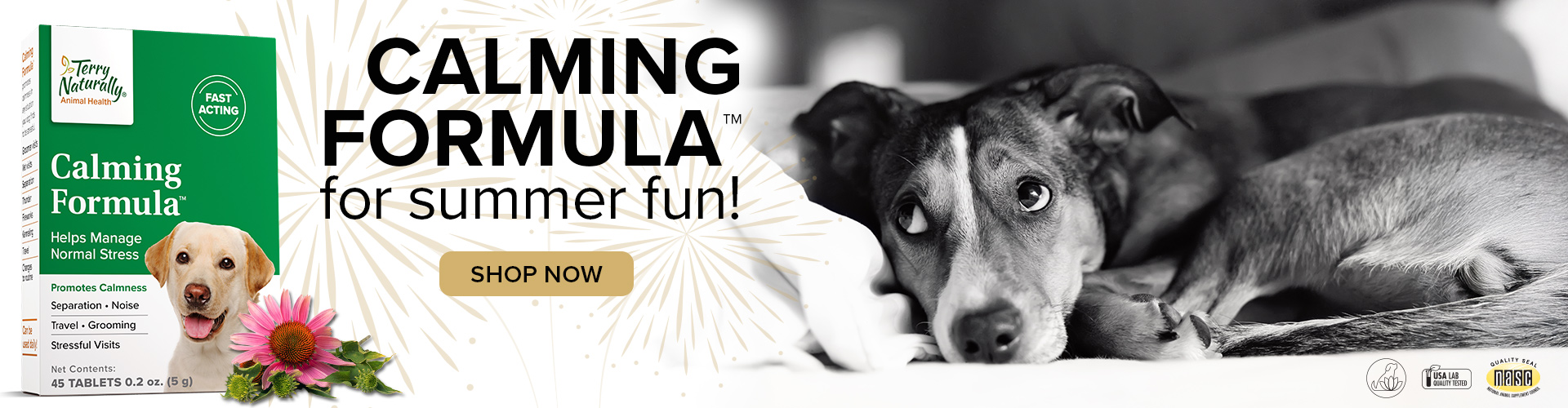 CALMING FORMULA™ for summer fun! • SHOP NOW