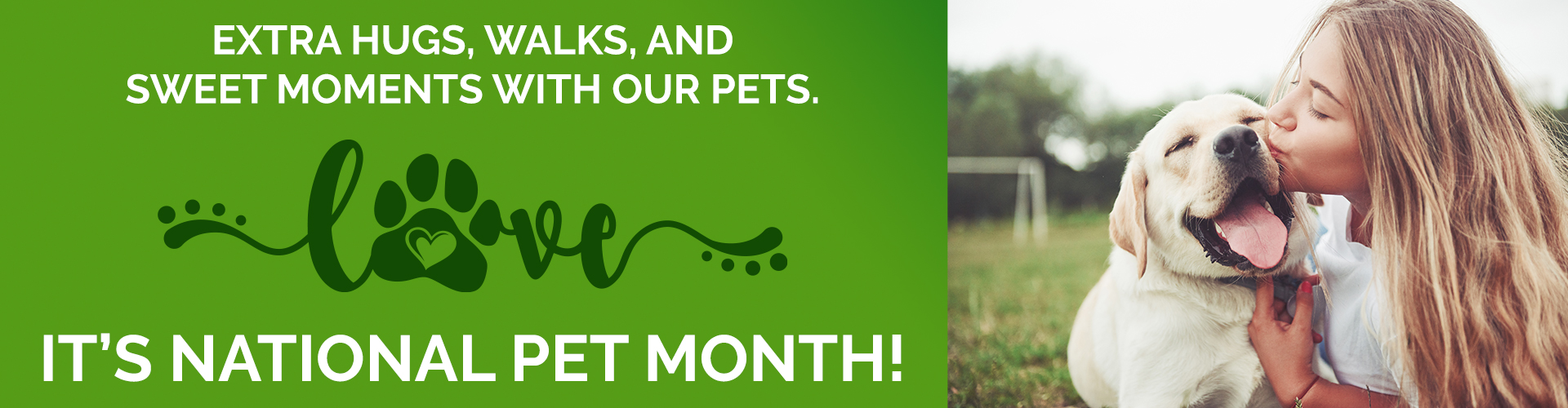 It's National Pet Month!