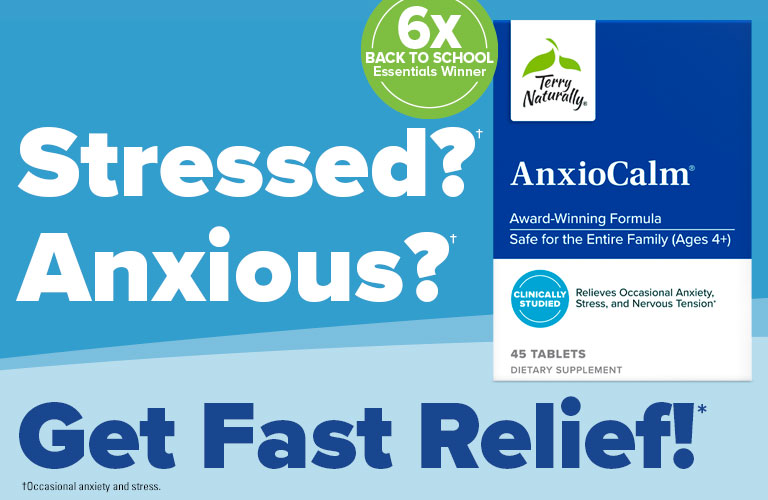 Get Fast Relief with AnxioCalm | 6x Back to School Essentials Winner