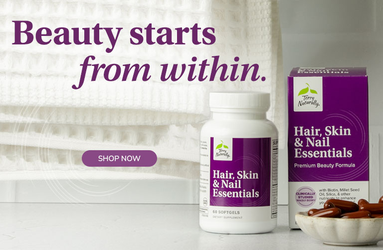 Beauty starts from within with HAIR, SKIN & NAIL ESSENTIALS • SHOP NOW