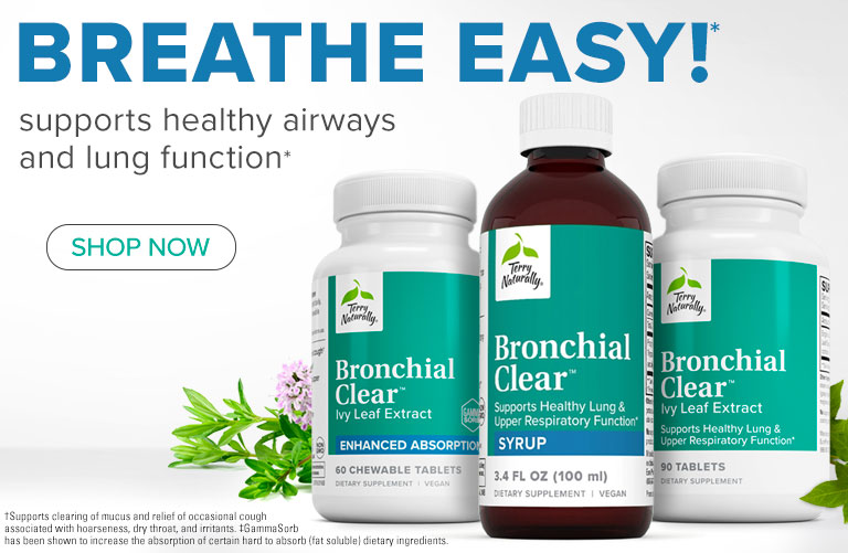 Breathe Easy*  | Supports healthy airways and lung function*