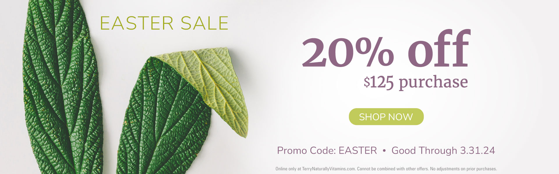 Easter Sale | Terry Naturally