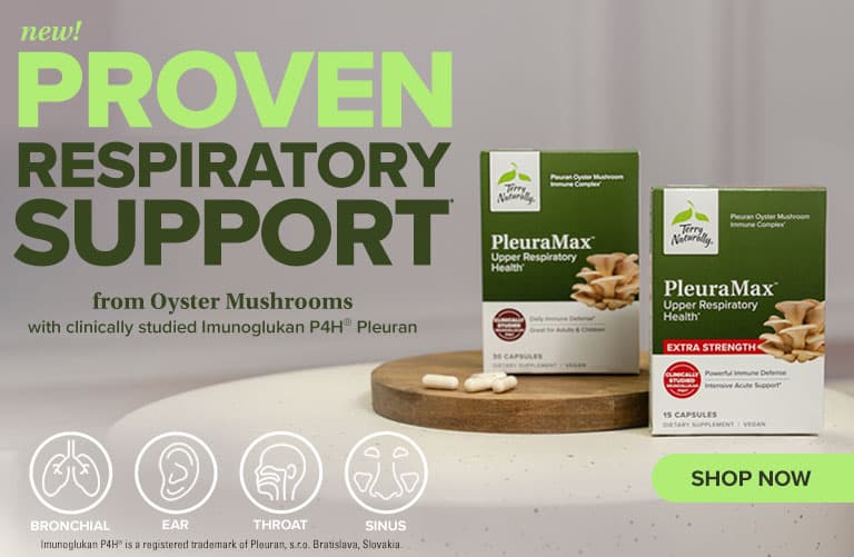 Proven Respiratory Support* from Oyster Mushrooms | PleuraMax Upper Respiratory Health*