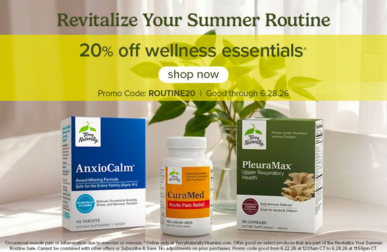 Revitalize Your Summer Routine | 20% off wellness essentials^ | Promo Code: ROUTINE20 Good through 6.28.26