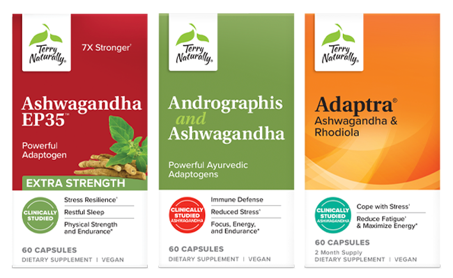 Available products with Ashwagandha