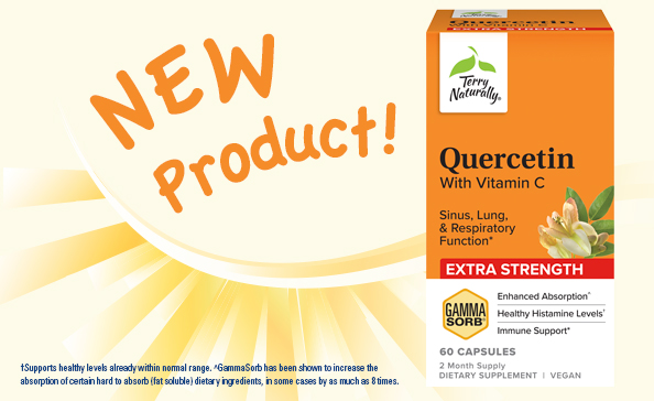 Quercetin with Vitamin C Extra Strength | Terry Naturally