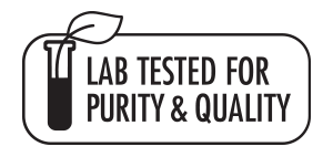 Lab Tested For Purity & Quality