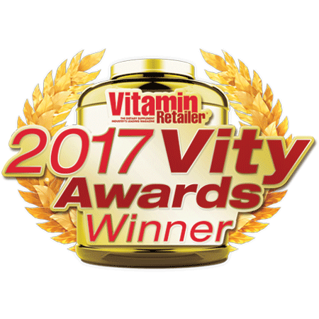 VITAMIN RETAILER 2017 Award Winner Specialty & Herbal Supplement Category • Herbal Supplement