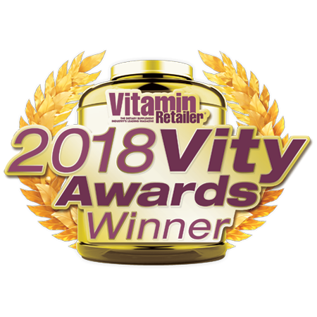 2018 Vity Awards Winner • Vitamin Retailer