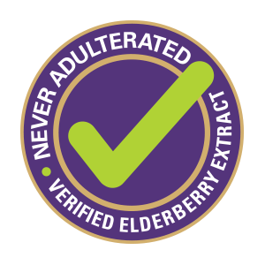 NEVER ADULTERATED—Verified Elderberry Extract