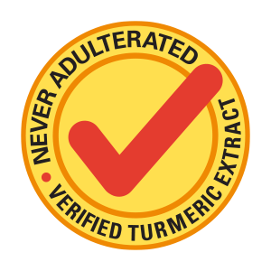 Never Adulterated • Verfied Turmeric Extract
