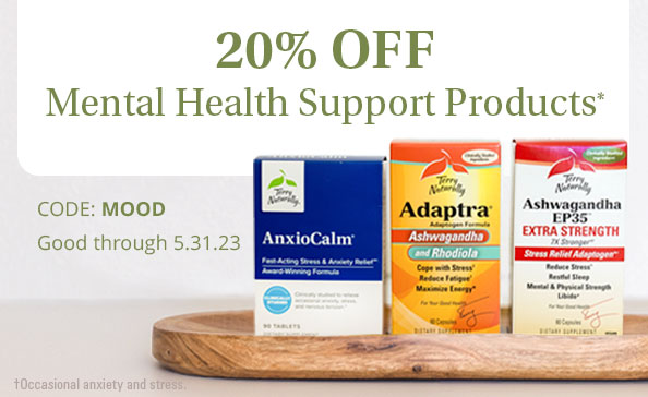 20% OFF Mental Health Support Products*