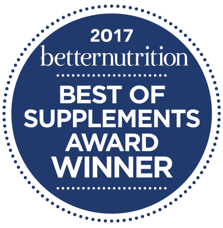 2017 Better Nutrition Best of Supplements Award