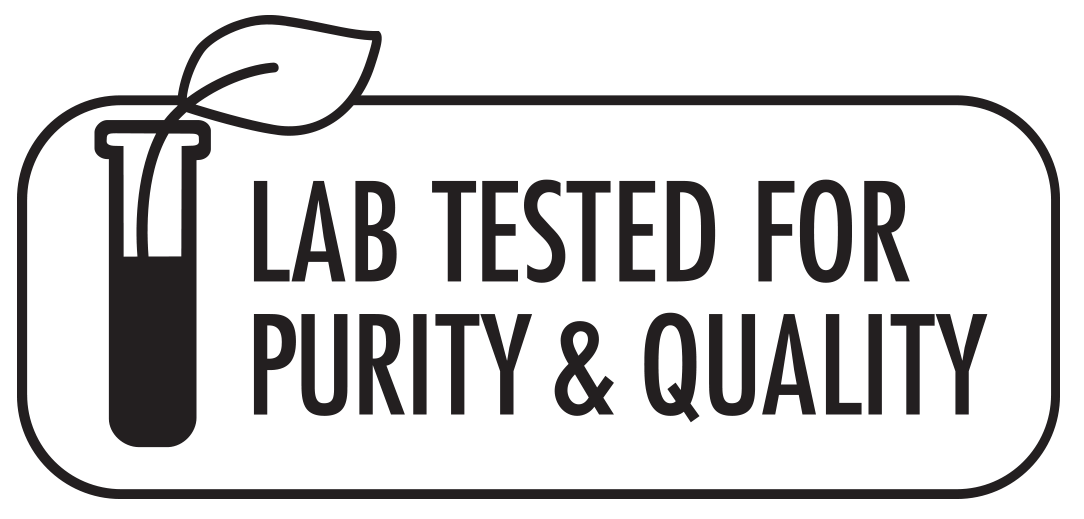 Lab Tested for Purity & Quality