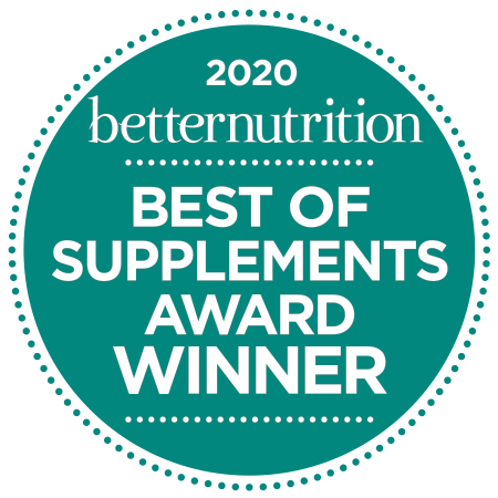 2020 BEST OF SUPPLEMENTS AWARD WINNER • Better Nutrition