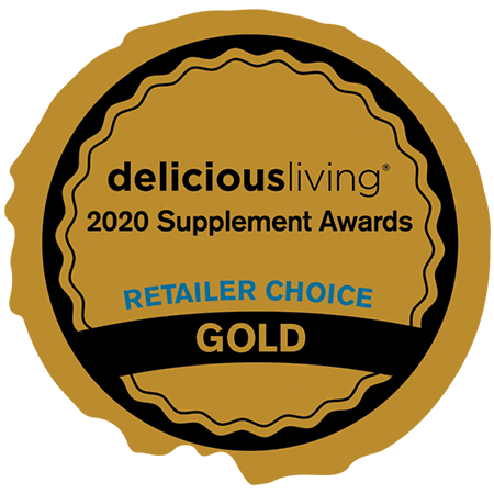 Delicious Living Magazine • Retailer Award Gold: Immunity Product