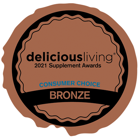 Delicious Living Magazine • Consumer Award Bronze: Healthy Aging