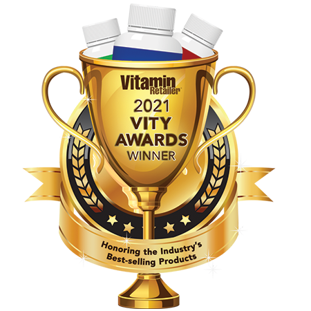 2021 Vity Awards Winner • Vitamin Retailer